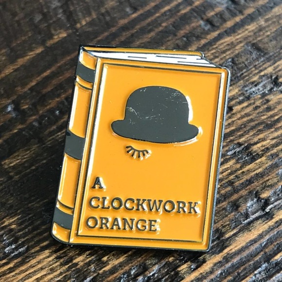 CLOCKWORK ORANGE Collectible Enamel Pin Stanley Kubrick Droogs 815 - Picture 1 of 7